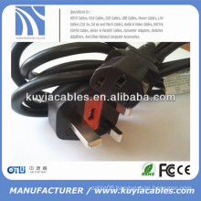 good price high quality UK PC power cable for computer